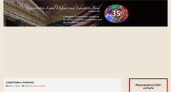 Desktop Screenshot of cldef.org